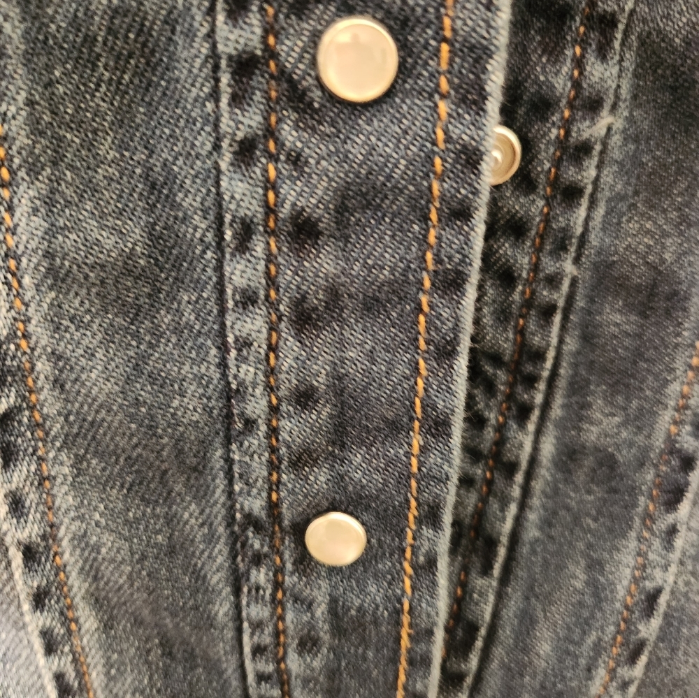 1G womems jean jacket size small - Picture 2 of 4